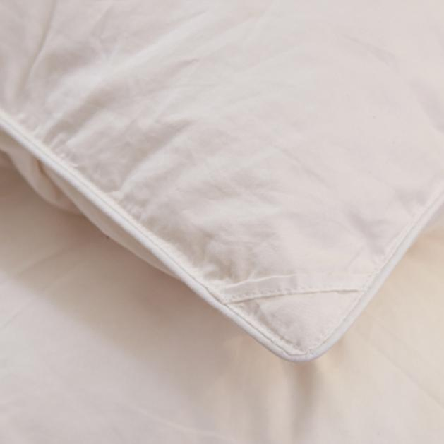 10% Goose Down Pillow White for Home