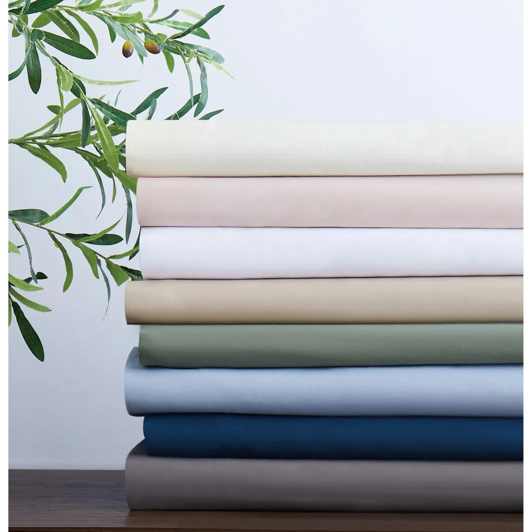 100% Tencel 300 Tc Sateen Luxuriously Soft & Silky Bedding Set for Hotel and Home