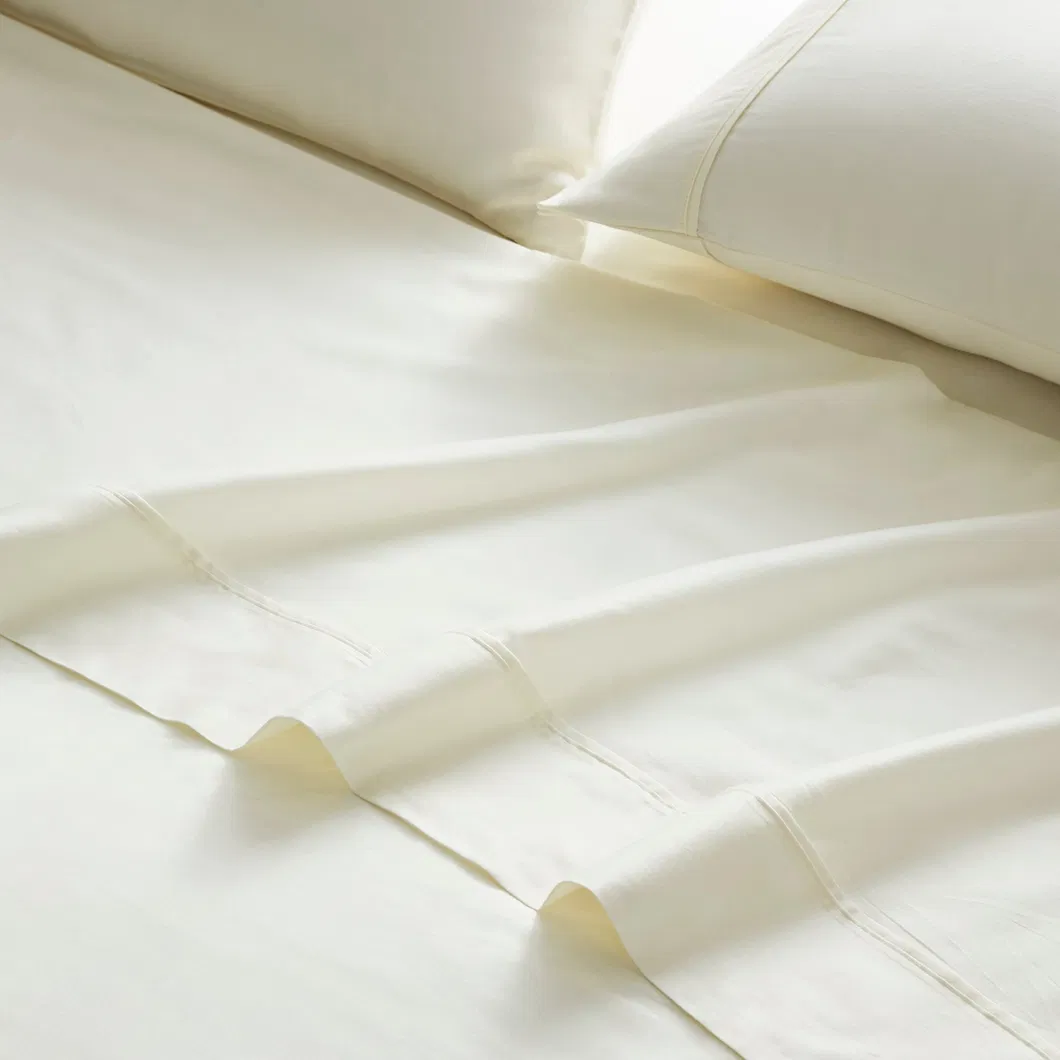 100% Tencel 300 Tc Sateen Luxuriously Soft & Silky Bedding Set for Hotel and Home