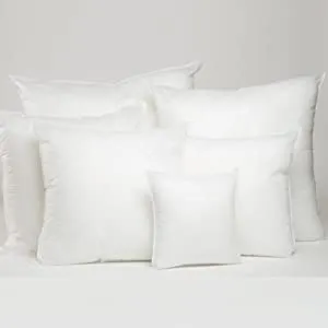 18 X 18 Premium Hypoallergenic Stuffer Pillow Inserts Sham Square Form Polyester, 18" L X 18" W, Standard/White Cushion