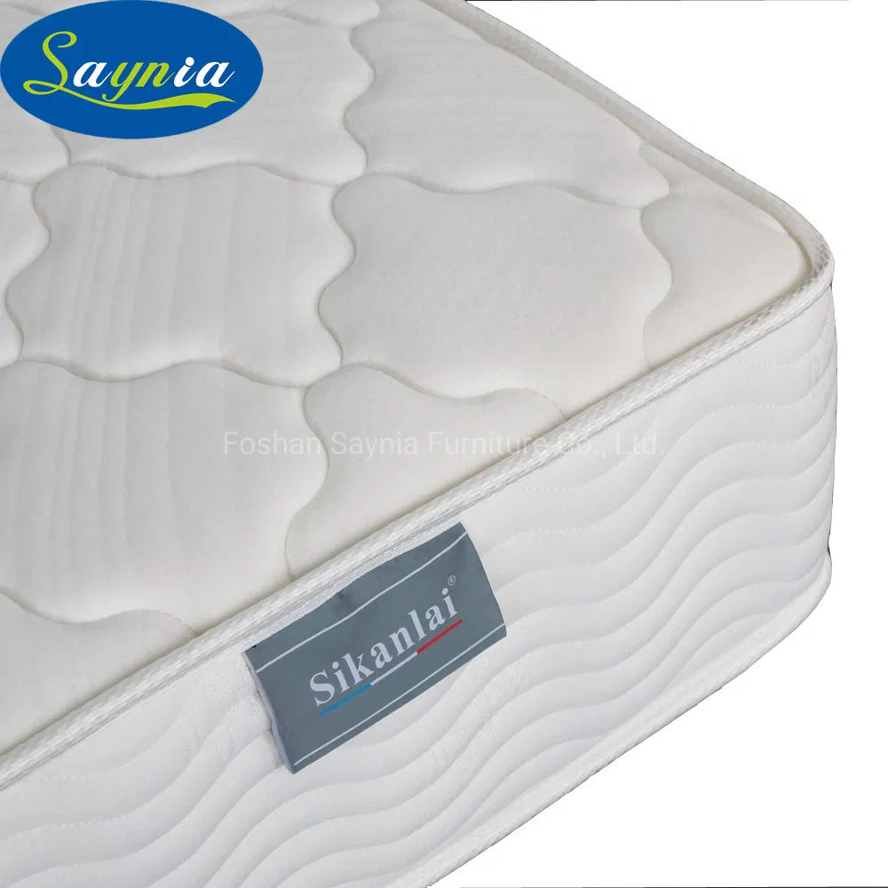 20 Inch Queen Size High Quality Pillow Top Natural Latex Sleepwell Bed Mattress