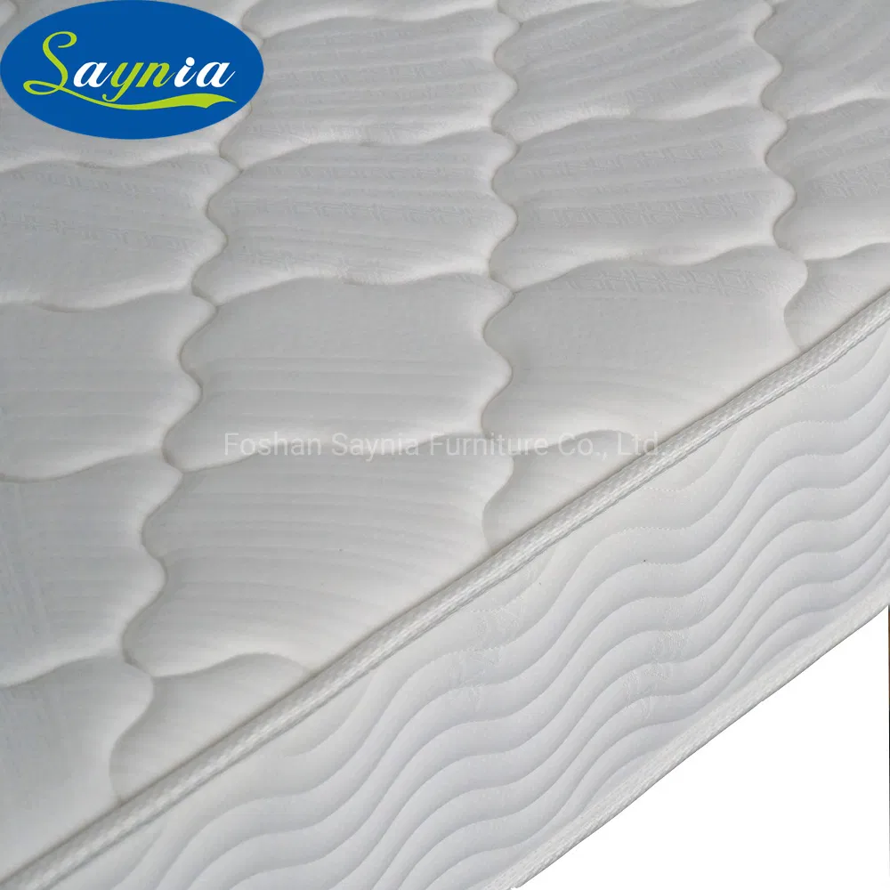 20 Inch Queen Size High Quality Pillow Top Natural Latex Sleepwell Bed Mattress