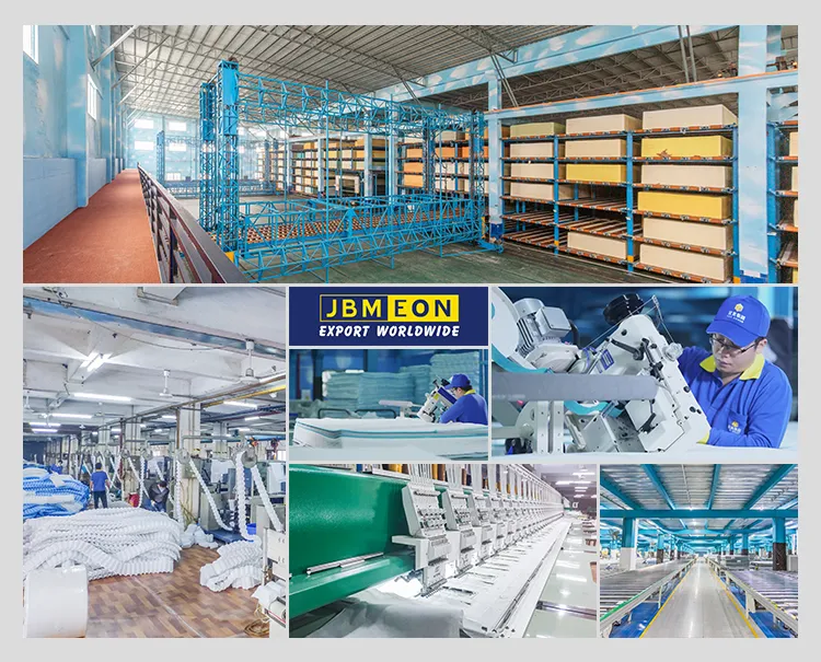 2021 Jbm Bedroom Furniture Double Bed Gel Memory Foam King Bed Mattress