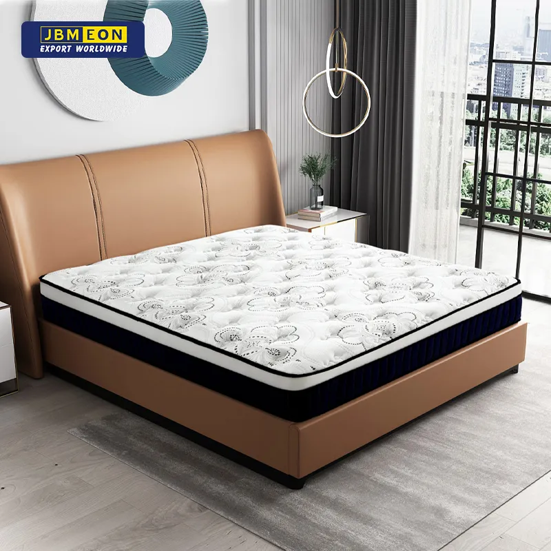 2021 Jbm Bedroom Furniture Double Bed Gel Memory Foam King Bed Mattress
