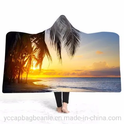 3D Print Sunshine Blue Sky Beach Full Print Nap Blanket