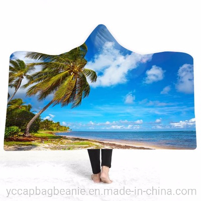 3D Print Sunshine Blue Sky Beach Full Print Nap Blanket