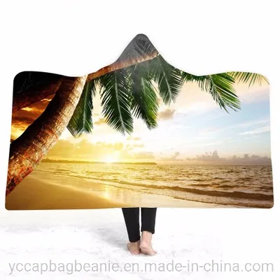 3D Print Sunshine Blue Sky Beach Full Print Nap Blanket