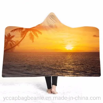 3D Print Sunshine Blue Sky Beach Full Print Nap Blanket