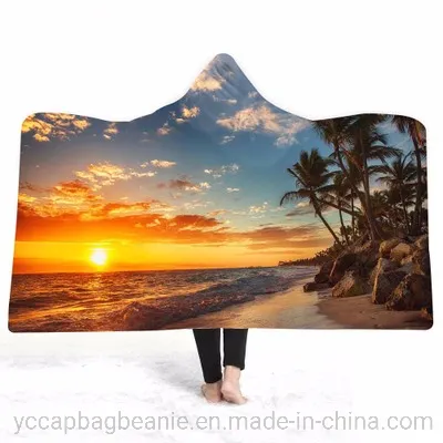 3D Print Sunshine Blue Sky Beach Full Print Nap Blanket