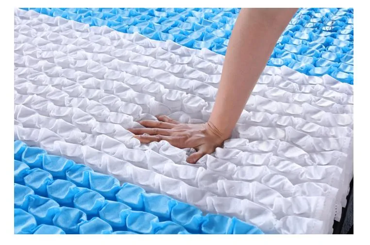 5 Zoned Single Full Queen King Size Euro Top Pocket Spring Coil Bed Latex Memory Foam Mattresses Roll Packing Amazon Hotsale Medical Orthopedic Spine Mattress