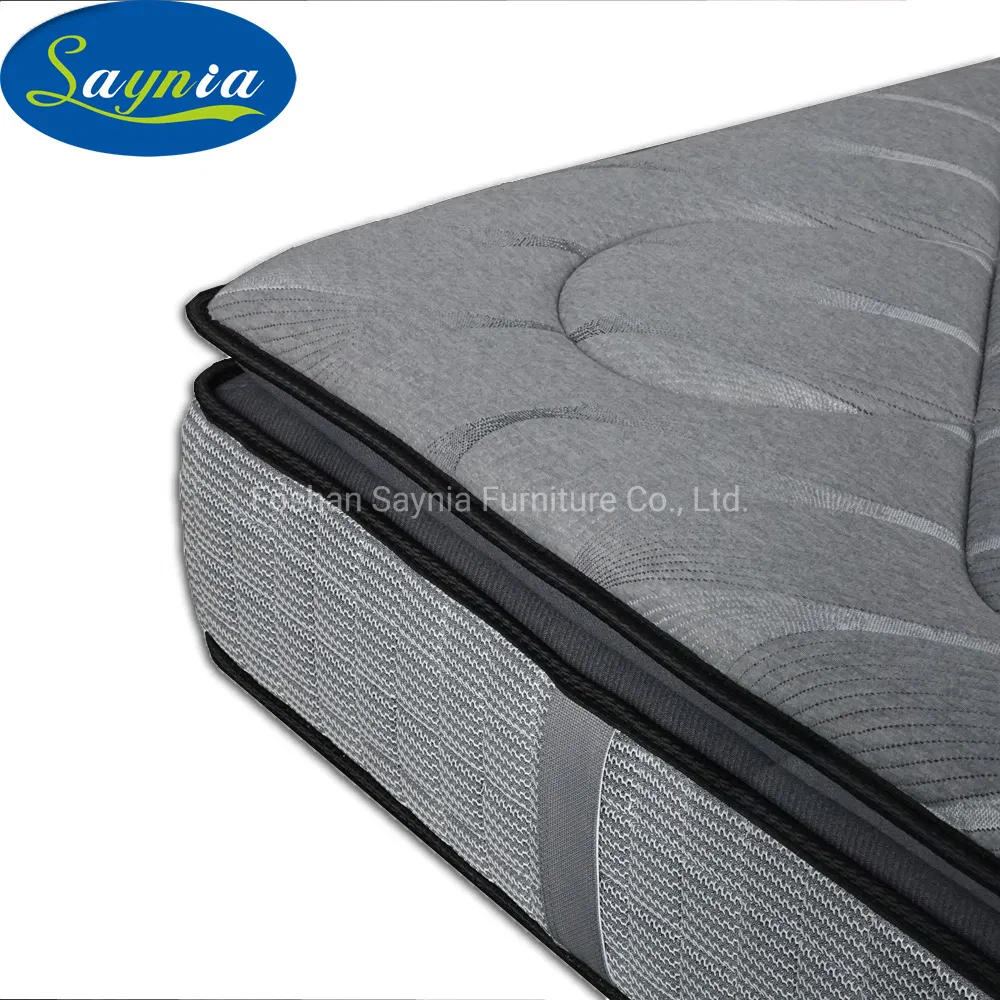 8 Inch Memory Foam Queen Pocket Spring Royal Foam Mattress