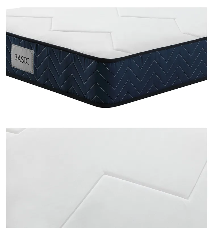 8 Inch Plush Tight Top Certipur-Us Certified Rolling Inner King Size Mattress Single Spring Bed Mattress