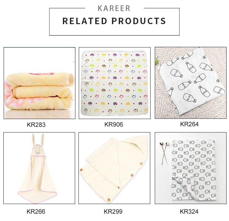 80X100cm Super Soft 100 Cotton 3D  Rabbit Knitted Baby  Blanket 