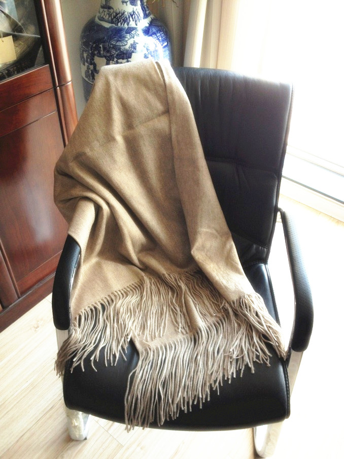 Anti- Pilling Cashmere Plain Warm Blanket