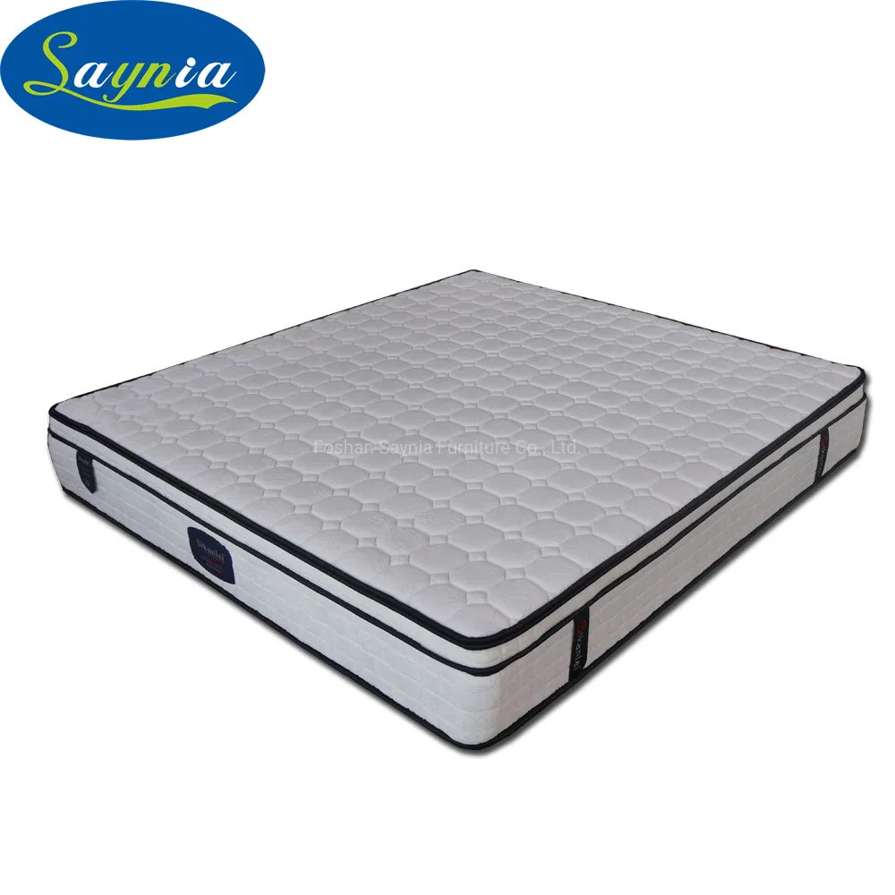 Best Selling Products 2017 in USA 100% Natural Latex 7 Zone Pocket Spring Hotel Mattress