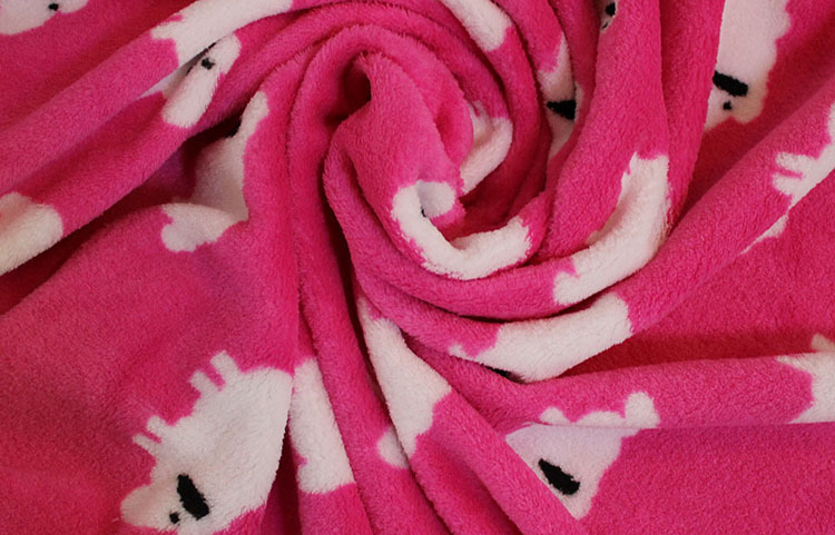 Coral Manta De Lana Blanket for South America Market
