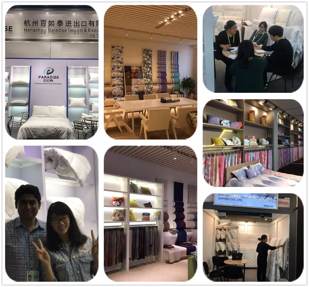 Cotton Material Nature Green Comfortable Winter Bed Sheet Bed Linen for Home