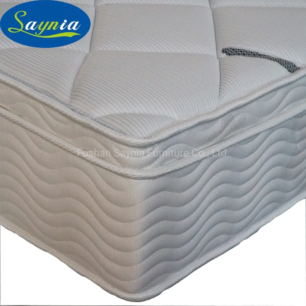 Dramatic Light Stain Proof Protection Green Bamboo Fiber 2.0 Wire Pocket Spring Mattress for Twin Bed