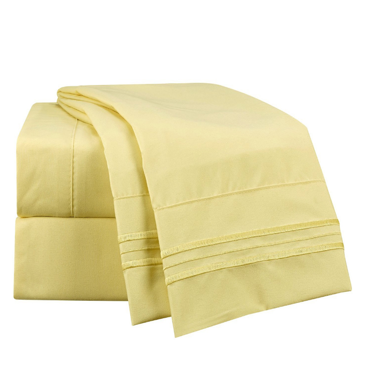 Elegant Comfort 1500 Thread Count Egyptian Quality 4-Piece Bed Sheet Bedding Sets