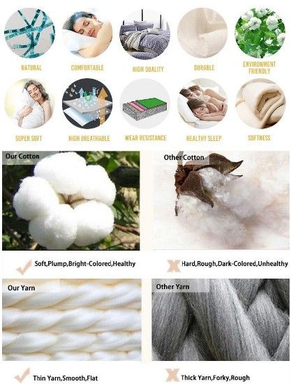 Factory Directly High Quality Neck Wholesale Cotton Pillow