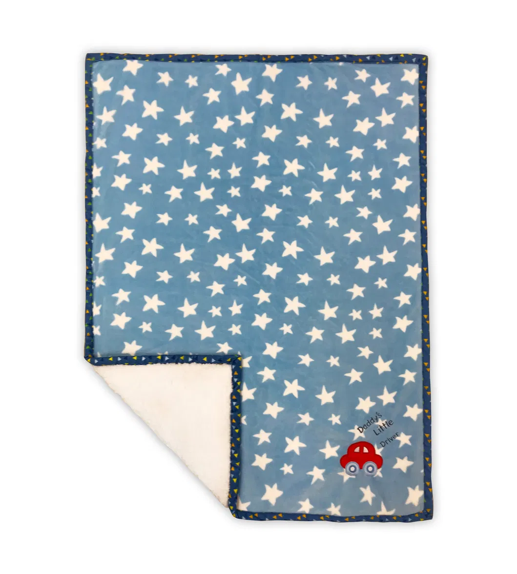 Flannel Fleece Baby Blanket Super Soft Monthly Milestone Baby Photography Blankets
