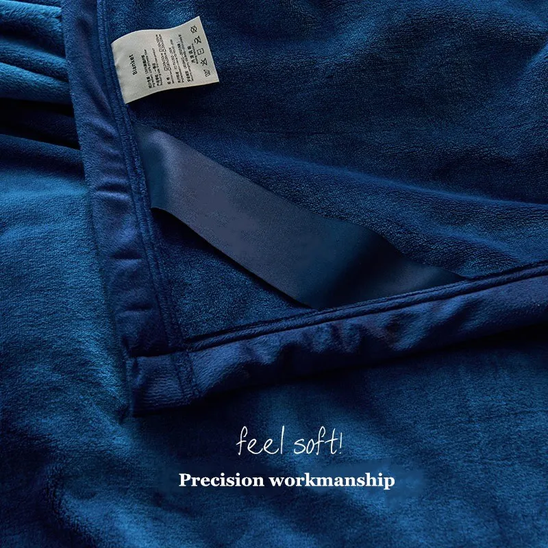 Flannel, Polar Fleece, Lambskin and Other Single-Layer and Double-Layer Blankets in Various Colors and Sizes