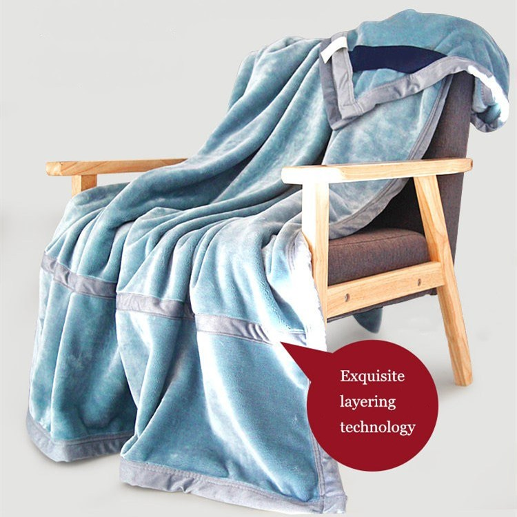 Flannel, Polar Fleece, Lambskin and Other Single-Layer and Double-Layer Blankets in Various Colors and Sizes