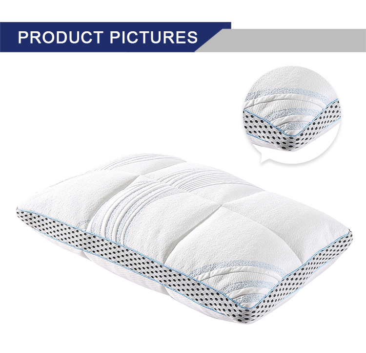 High Quality Oblong School Foam Pillow with Carton Box Packed