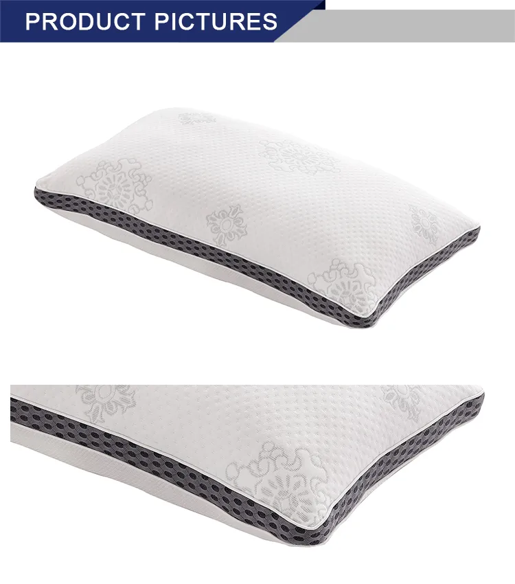 High Quality Oblong School Foam Pillow with Carton Box Packed