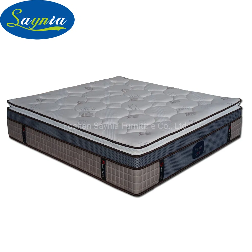 Home Furniture General Use Latex Single Size Pocket Spring Bed Mattress in Cheap Price