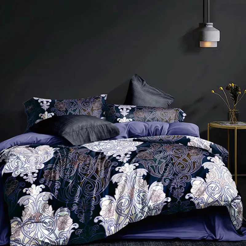 Home Textile Nantong Manufacture with Hundreds Ready Designs Small MOQ Bedding Set