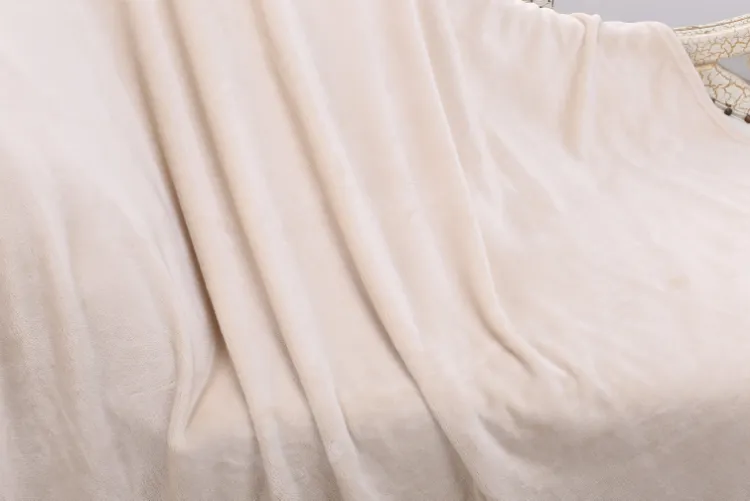 Hot Sale100% Polyester Bedding Cheap Custom Print Flannel Tassel Fringe Throw Blankets