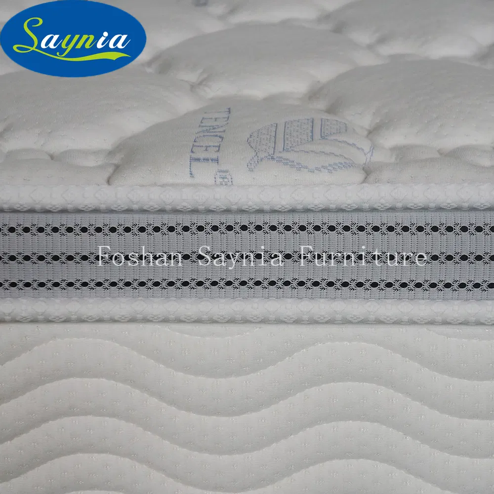 Hot Sales High Quality Memory Foam Pocket Spring Sleep Bed Mattress for Hotel Bed
