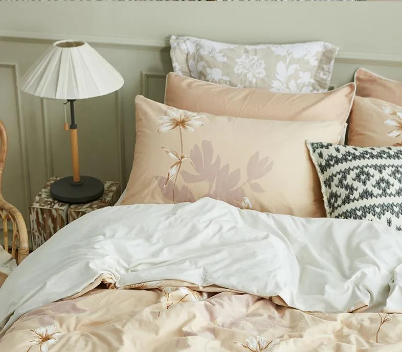 Luxury Hotel Personalized Soft 100 Cotton Jacquard Nordic Style Bed Sets Duvet Cover