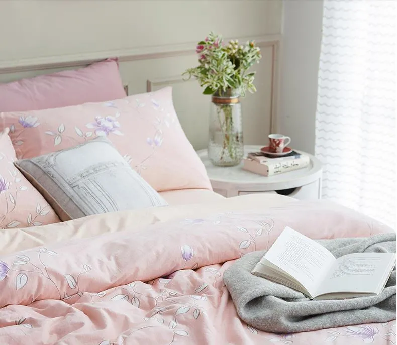 Luxury Hotel Personalized Soft 100 Cotton Jacquard Nordic Style Bed Sets Duvet Cover