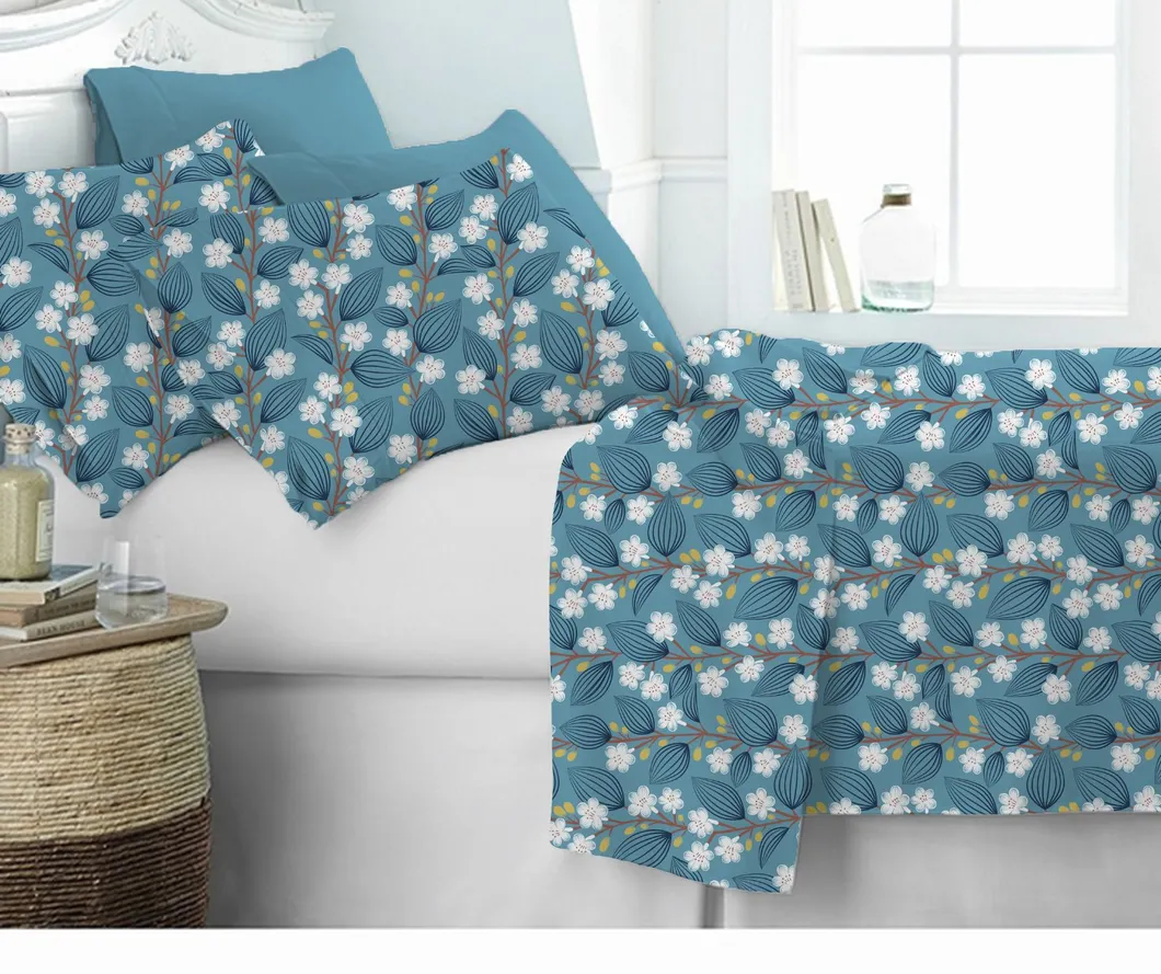 Made in China Bedding Set 100% Cotton Duvet Cover Bed Sheet Set