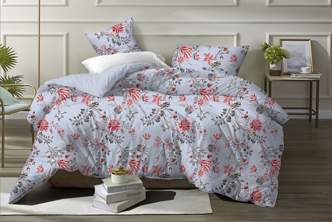 Made in China Printed Pattern Microfiber Home Use Bed Linen Textile, Fitted Sheet  Set