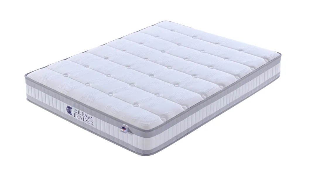 Mattress Factory Direct Sales Single Bed Pocket Coil Spring Mattresses Twin Tight Top Design Home and Hotel Used