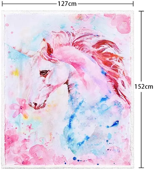 Micro Flannel Twin Spice Sherpa Back Polyester Blanket