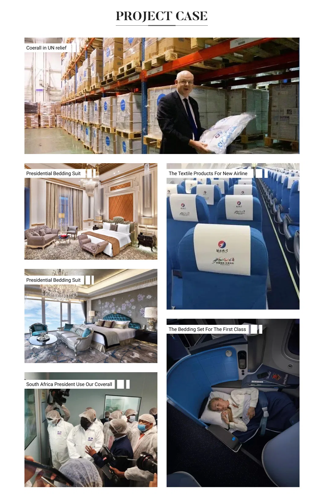 Polyester RPET Recyclable Fleece Blanket for Airplane with Grs Certificate