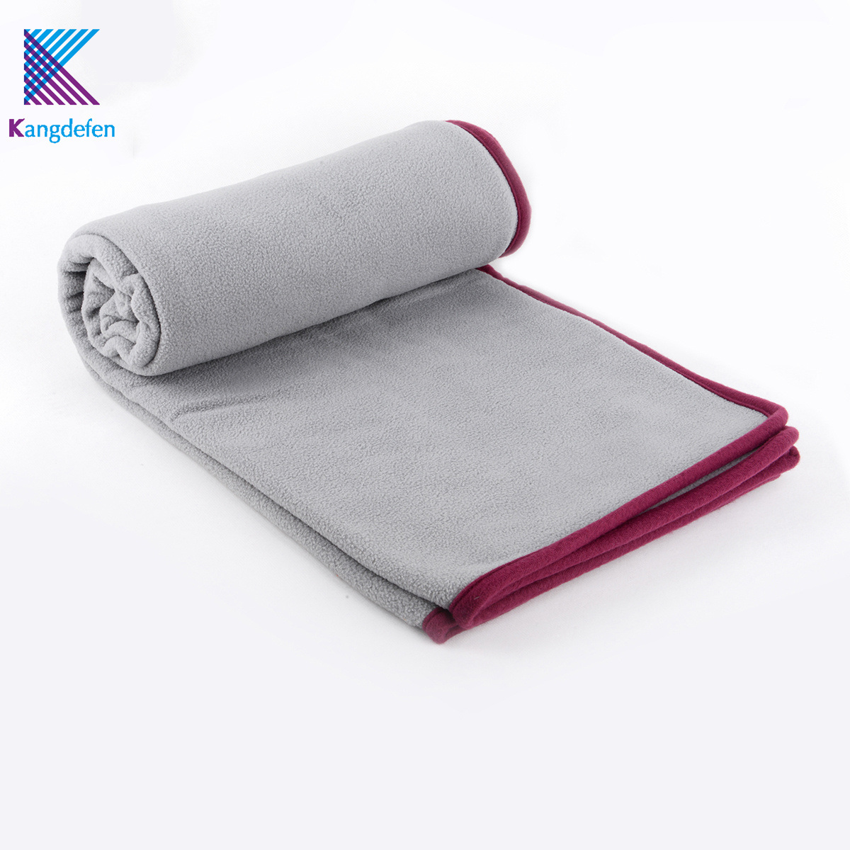 Polyester RPET Recyclable Fleece Blanket for Airplane with Grs Certificate