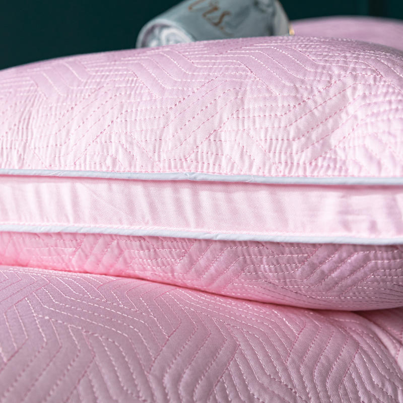 Premium Hotel Washable Filled Pillow Hypoallergenic Relief Migraine