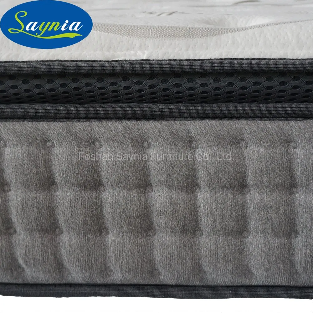 Queen Size and King Size Medium Foam Springbox Spring Mattress for 5 Star Hotel