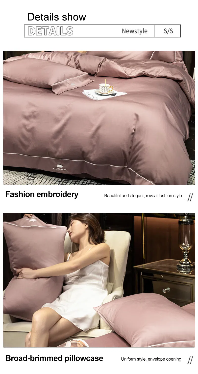 Sheraton Hotel Bedding Set Smooth Luxury for King Bed Sheet Set