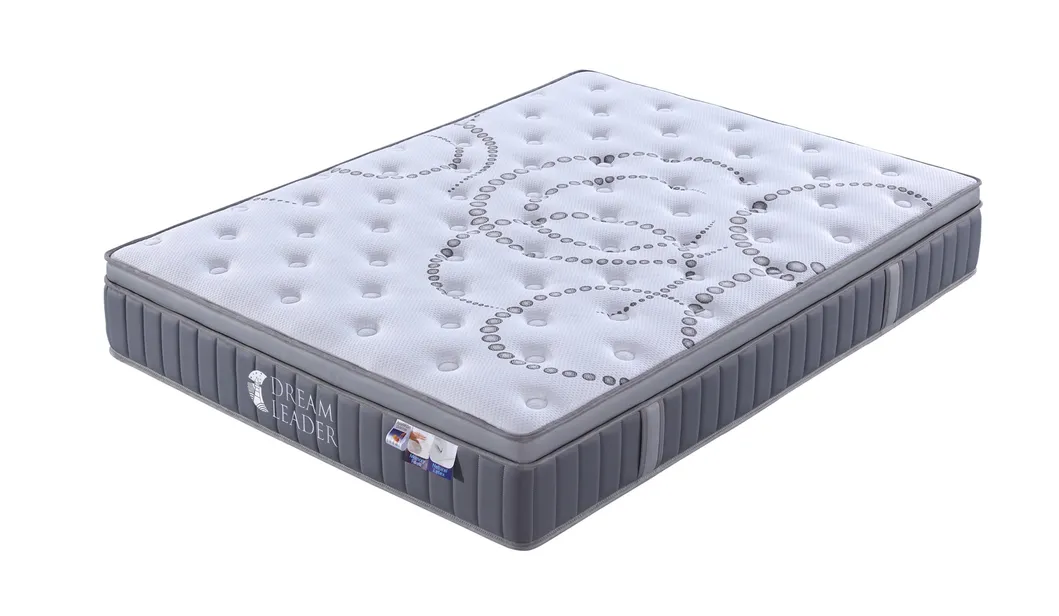 Sides Foam Encasement 3 Zone Pocket Spring Coil Home Products Hotel Bedding Memory Foam Mattress