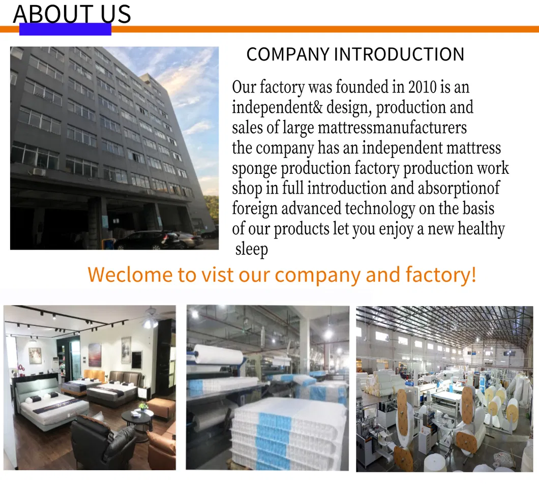 Single Bed Memory Foam Bedsore Mattress Hotel Bed Base Sleep Mattresses Price Rollable Pocket Spring Home Furniture 10-15 Years