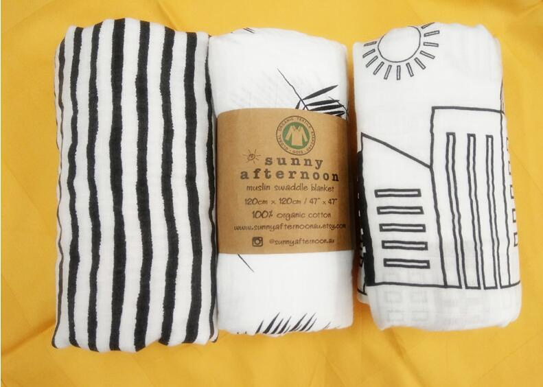 Throw Gauze Blanket Bamboo Muslin Swaddles