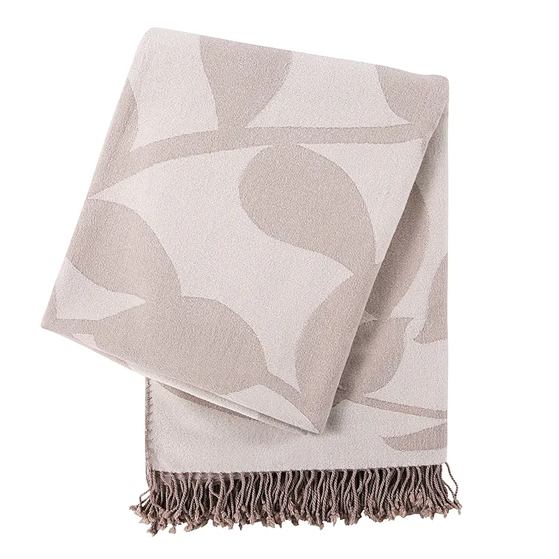 Ultra Soft Natural Bamboo Cotton Mixed Throw Blanket