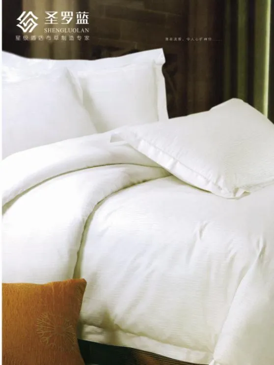 White Hotel Room Linens 330tc High Quality Bedsheets Duvet Covers
