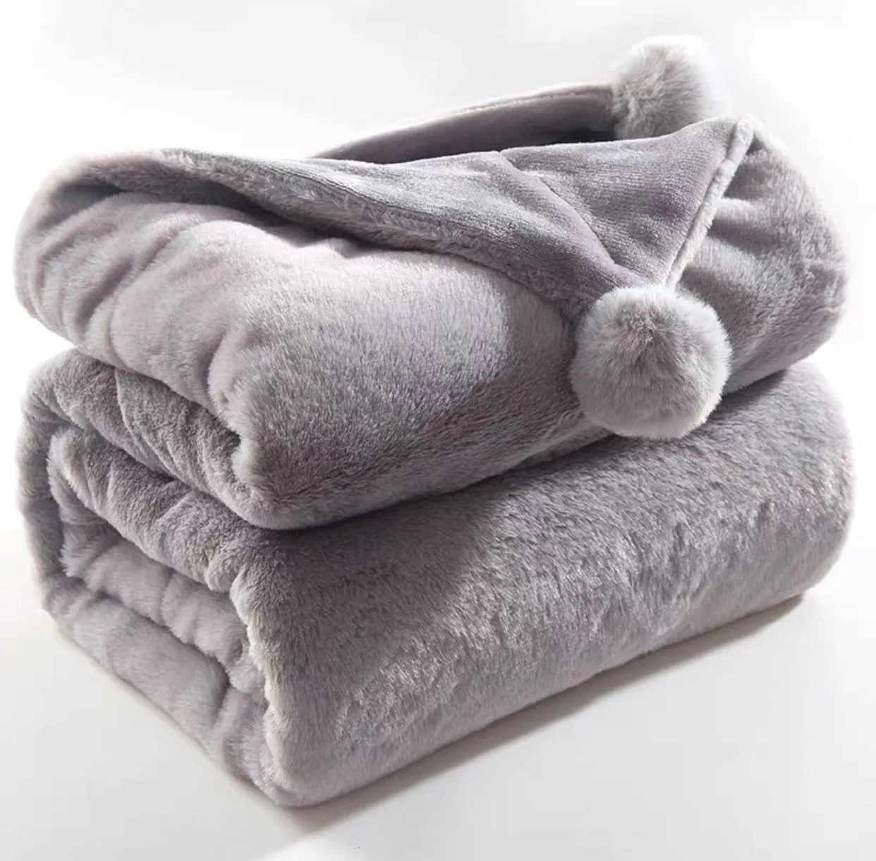 Wholesale Custom-Made Flannel Polar Fleece Lamb Single-Layer Double-Layer Blanket